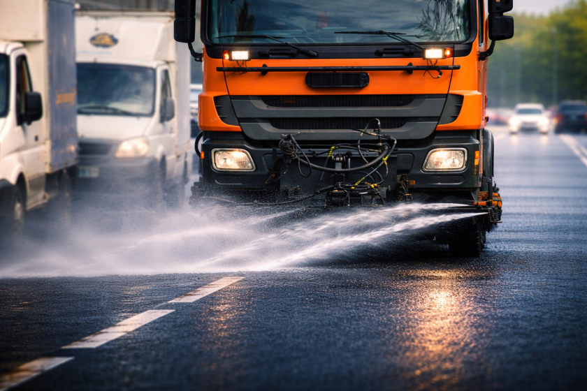 Започнаха да мият улиците на Велико Търново