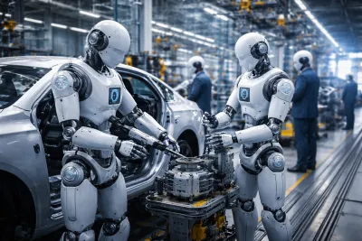 Роботите влизат в заводите: автоиндустрията и Азия ускоряват &bdquo;физическия AI&ldquo;