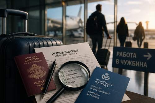 Работа в чужбина: как да разберете дали договорът ви е законен и кога сте в риск от експлоатация