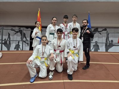 Велико Търново удари златото в София: 3 титли и бронз за 7 таекуондисти на &bdquo;Рамус София Опън&ldquo;