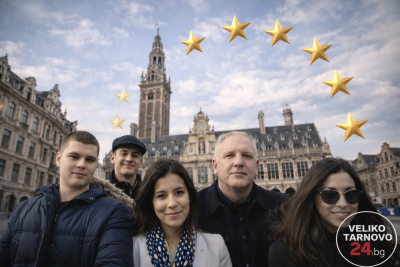 Студенти от ВТУ влязоха в ролята на евродепутати в Льовен