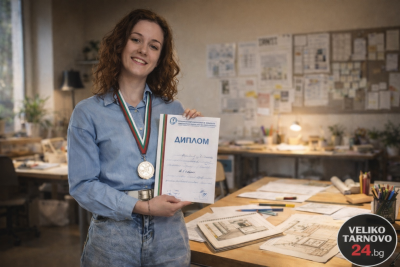 Ученичка от Велико Търново с пробив на национално ниво: Виктория Донева е втора в &bdquo;Моите детски мечти&ldquo;