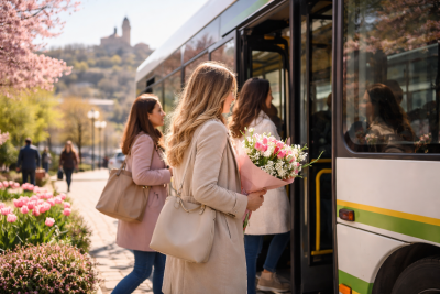 Осми март във Велико Търново: дамите ще пътуват безплатно по три автобусни линии