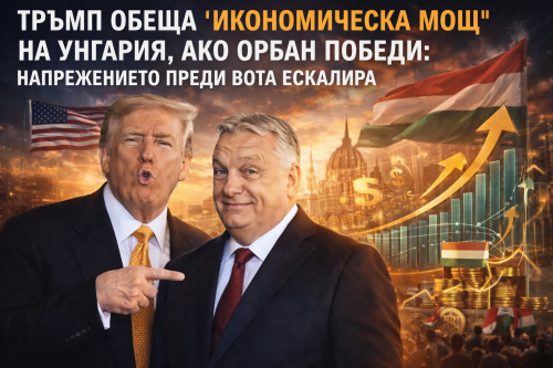 Тръмп обеща &bdquo;икономическа мощ&ldquo; на Унгария, ако Орбан победи: напрежението преди вота ескалира