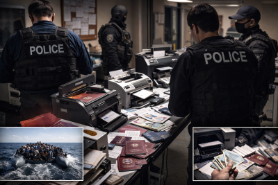 Разбита международна мрежа за фалшиви документи в Гърция