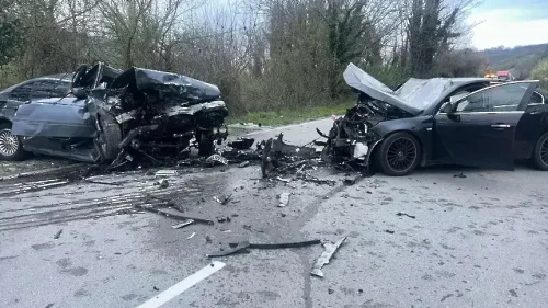 При катастрофи в страната през изминалото денонощие са пострадали 21 души