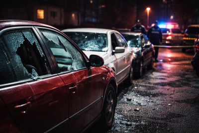 Търсят вандал, повредил четири автомобила в Драганово