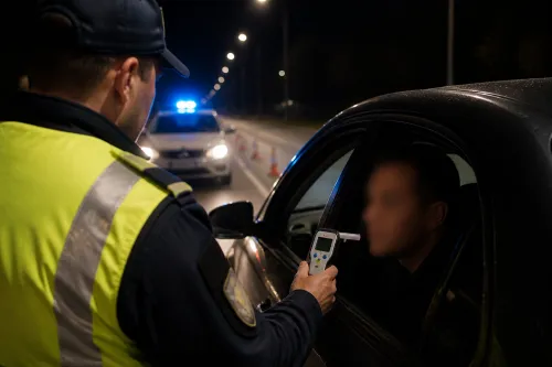 Полицията в Павликени хвана шофьор с 2,01 промила