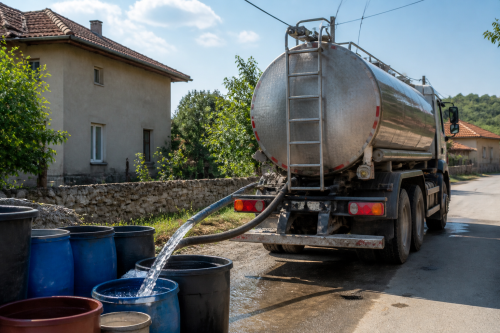 Село Горна Студена получава близо 20 000 литра вода