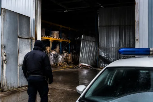 Полицията в Велико Търново разследва взлом в склад в Леденик