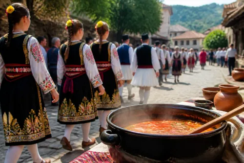 Ресен отваря „С премяна на мегдана“ с дефиле и ресенска чорба