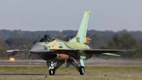 F-16 за първи път над София за 6 май