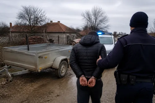 Полицията в Полски Тръмбеш разкри кражба на ремарке в Раданово