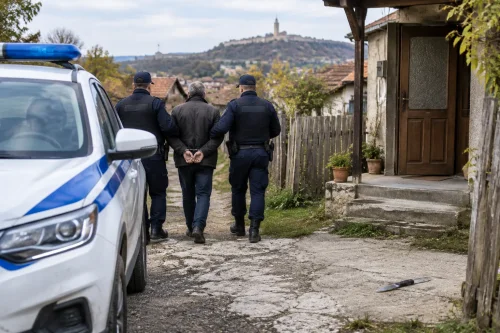 Полицията в Свищов задържа мъж за закани с нож