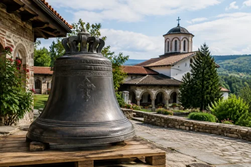 „Възраждане“ дари 60-килограмова камбана на манастира край Лясковец