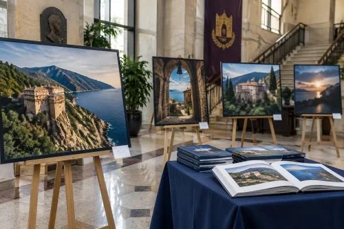 ВТУ откри изложба за Атон и представи книга