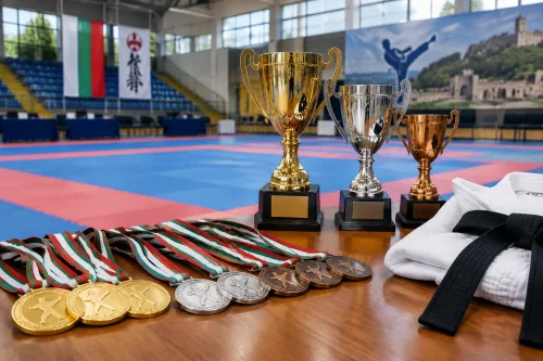Клуб „Катана“ взе пълен комплект медали в Стара Загора