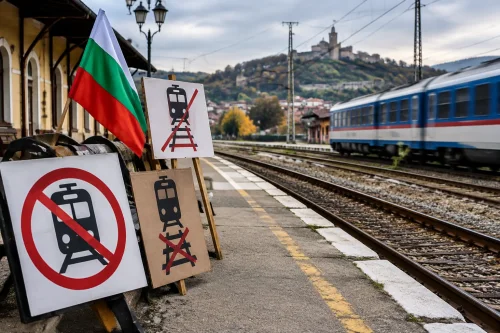 Жители на Павликени протестират срещу БДЖ за шест влака