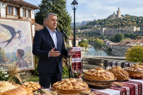 Кирил Вълчев призова в Стражица децата да останат в България