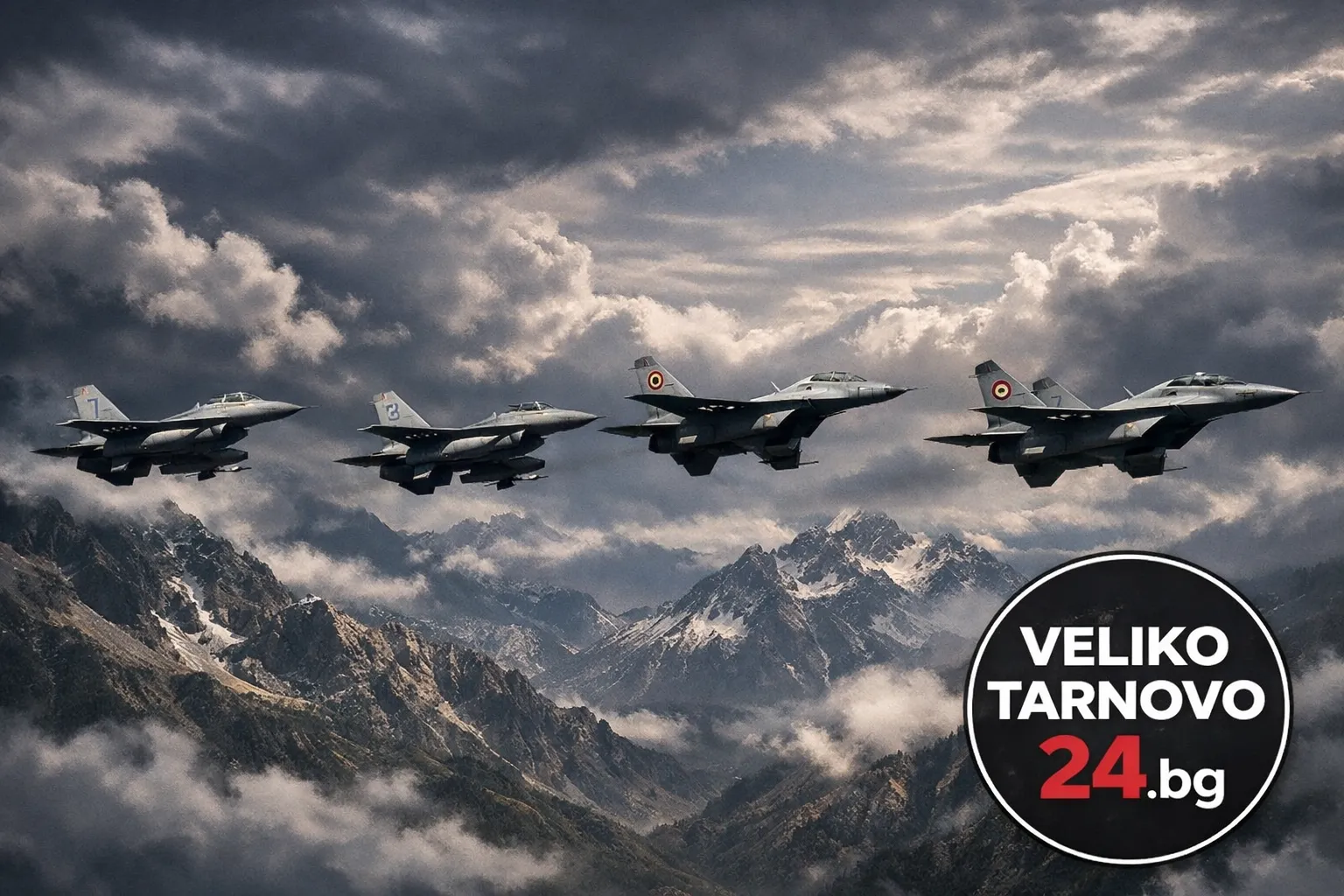 Български изтребители МиГ-29 и гръцки F-16 проведоха съвместни тренировъчни полети