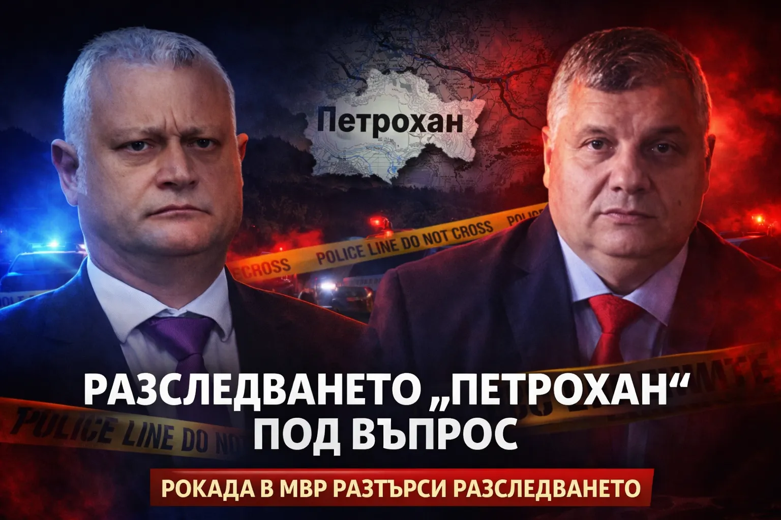 Разследването „Петрохан“ под въпрос след рокада в МВР