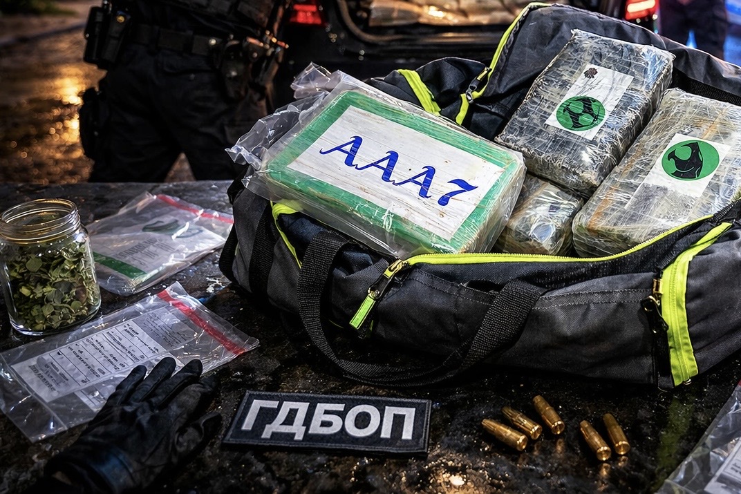 ГДБОП иззе над 4 кг кокаин при спецоперация в Пловдив