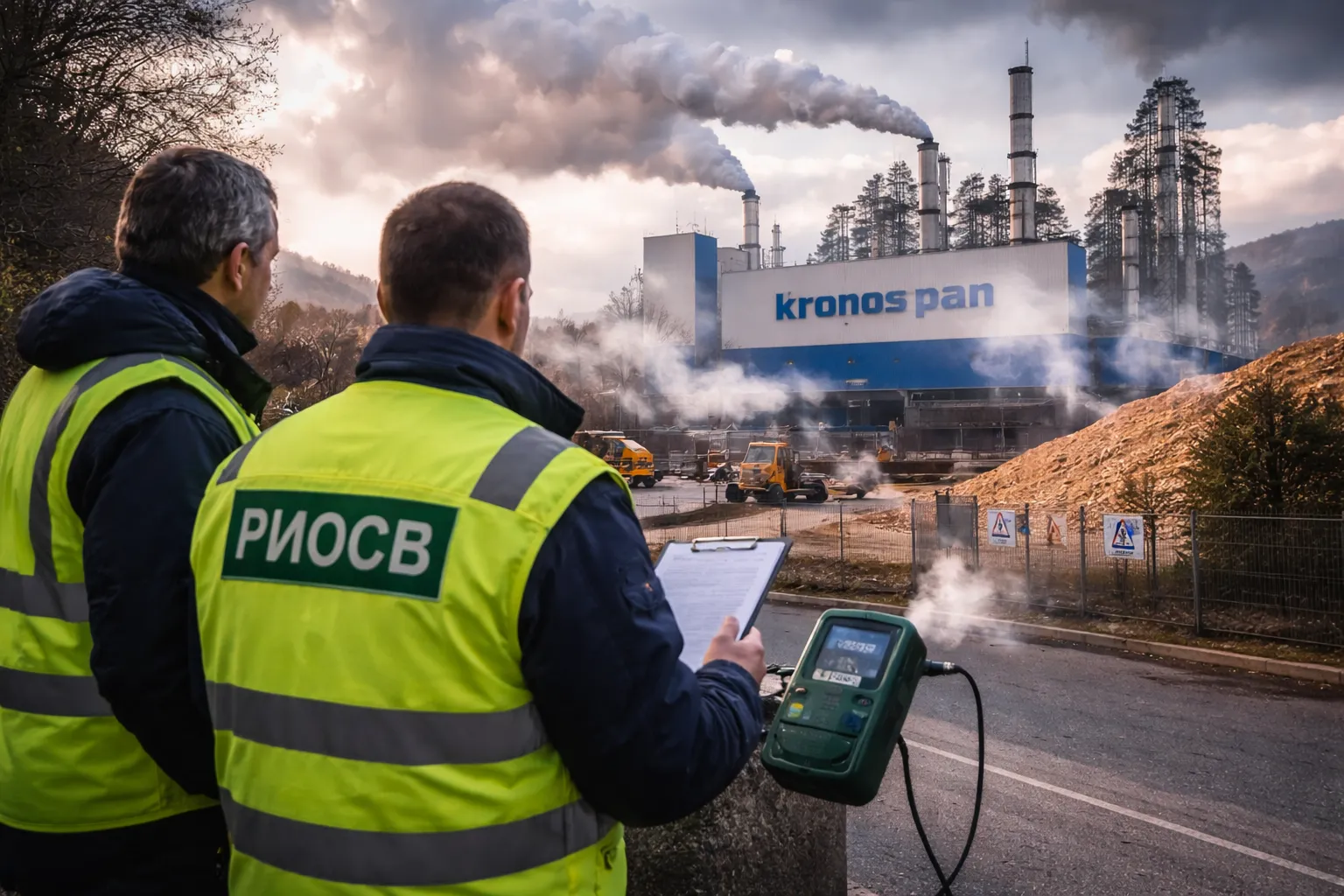 Нов екоафиш на „Кроношпан“: сигнали, проверки и институции