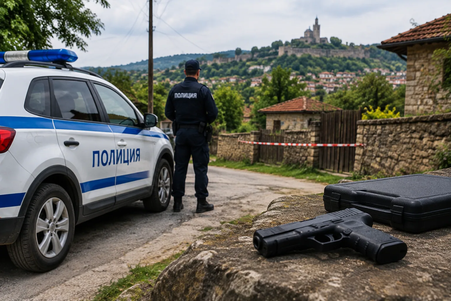 Полицията в Павликени задържа 64-годишен след стрелба