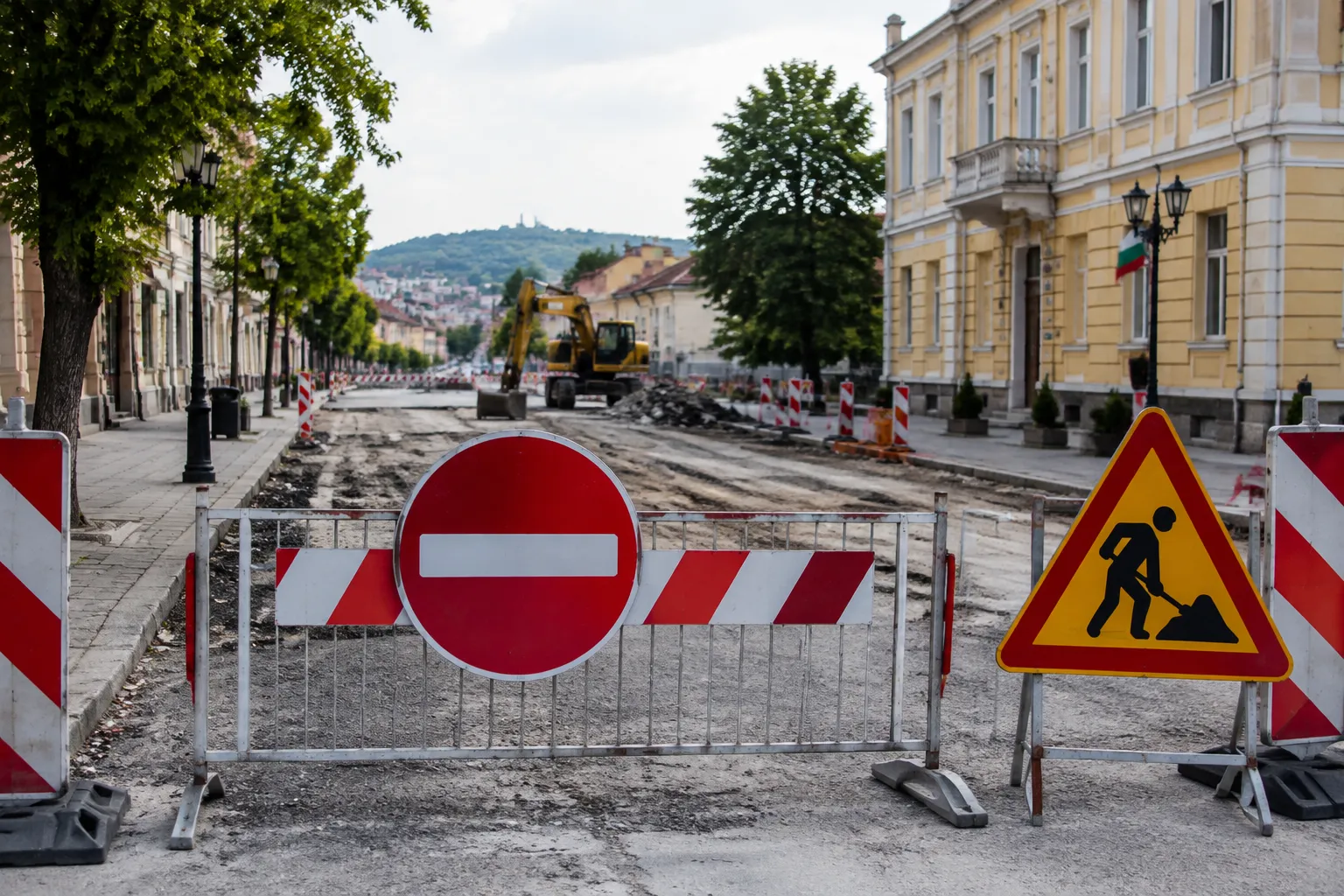 Затварят ул. „Цар Освободител“ в Горна Оряховица за ремонт