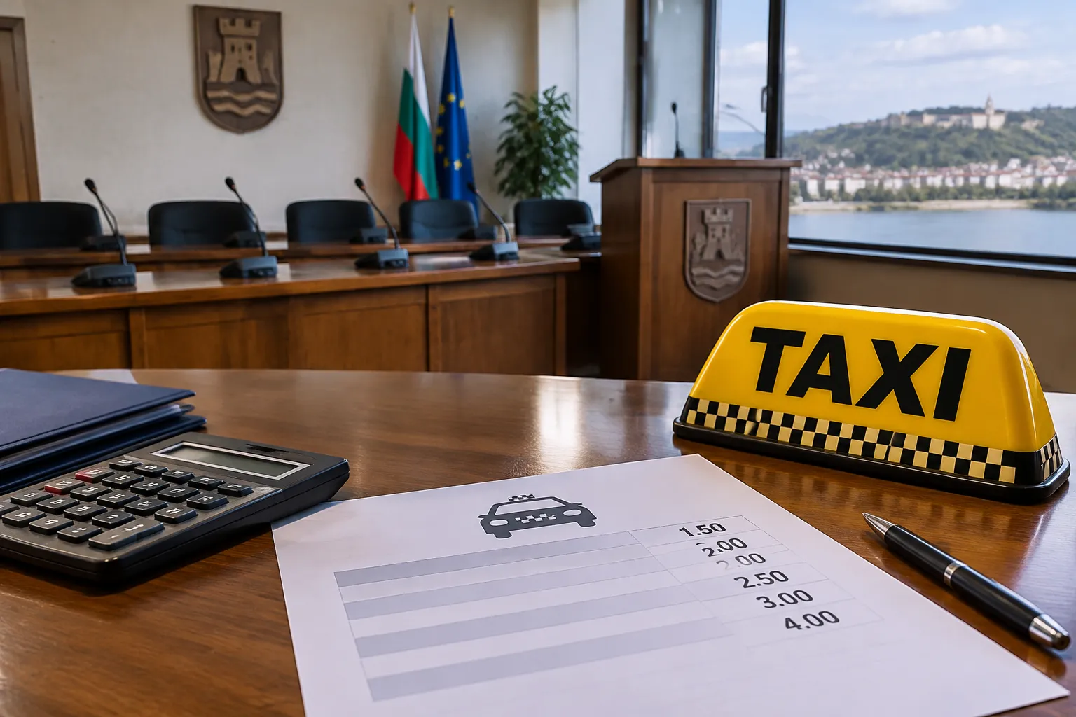 Общинският съвет в Свищов пак гласува цените на такситата