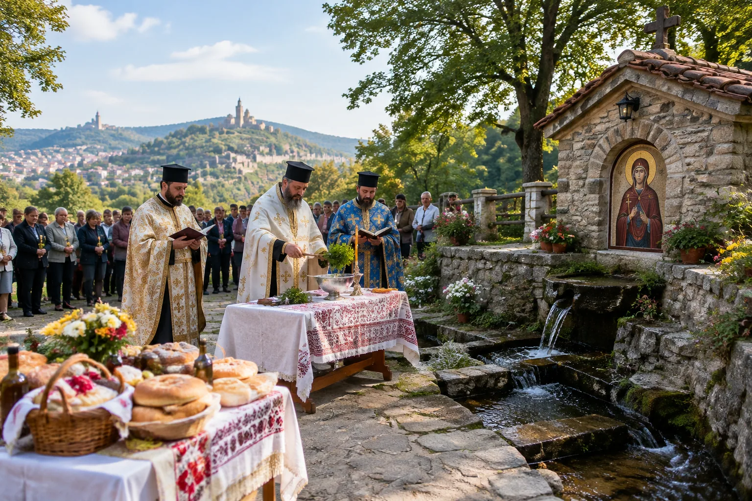 Света Марина събра миряни край аязмото в Кесарево