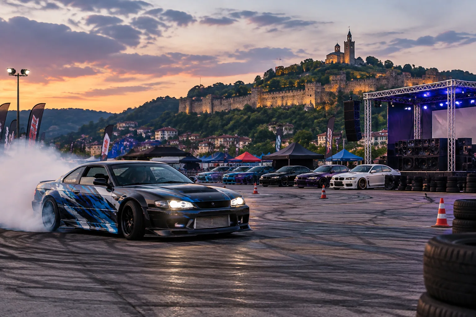 SHOFIOR MOTOR FEST 2026 събира дрифт и тунинг фенове във Велико Търново