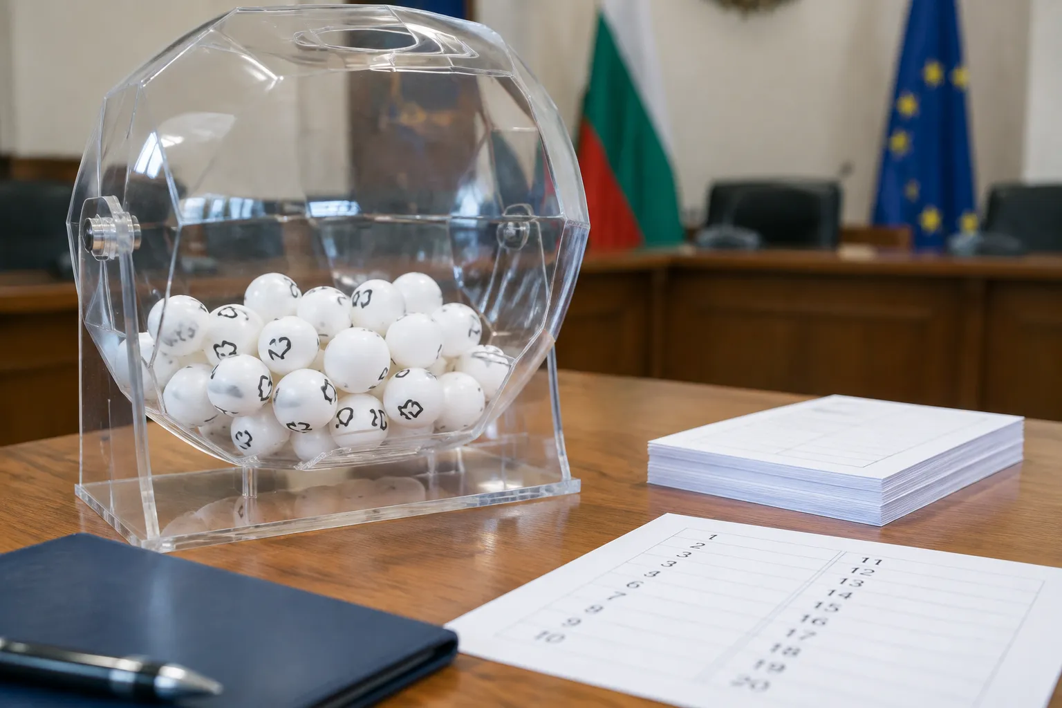 ЦИК тегли жребий за номерата в бюлетината на 23 септември