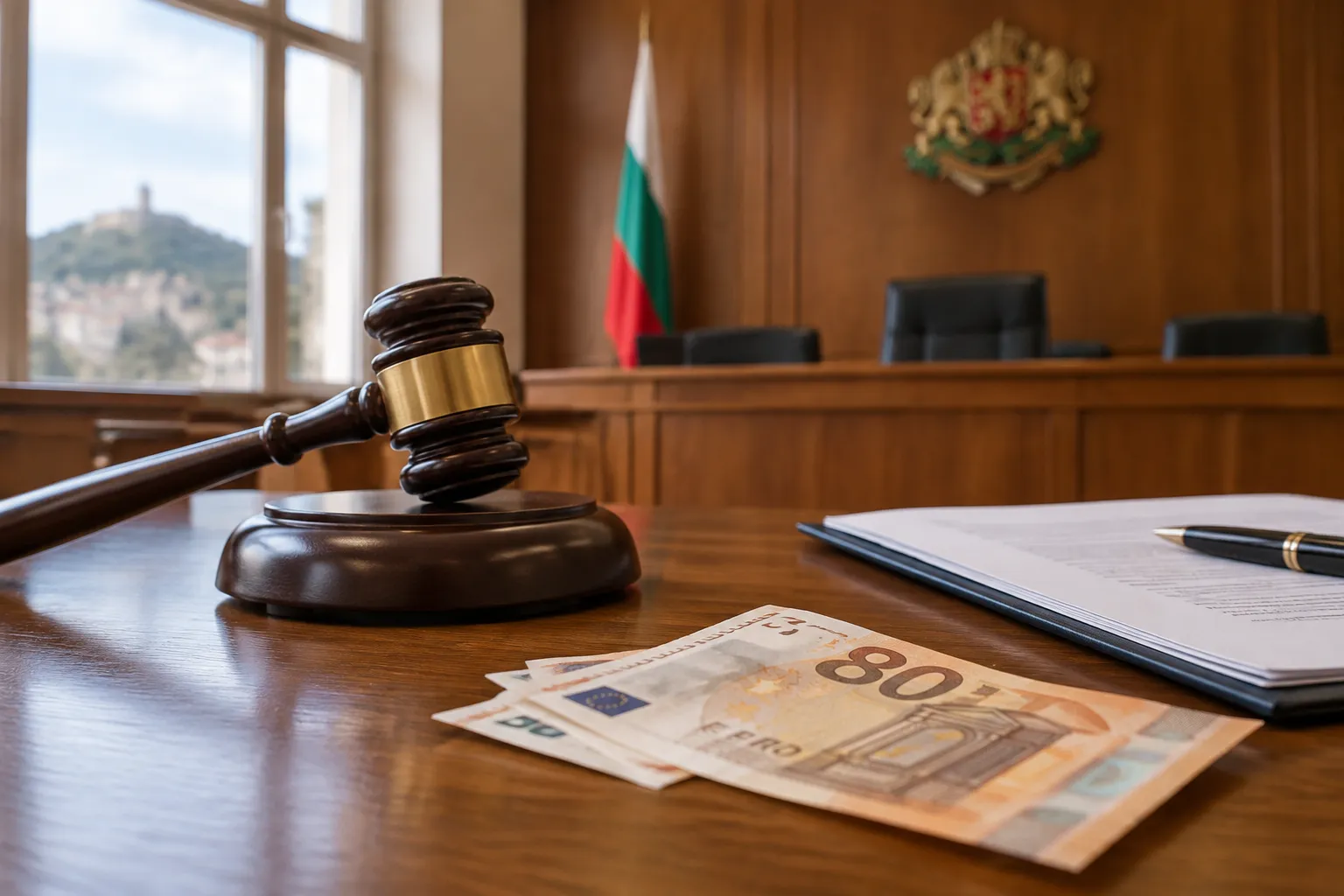 Районният съд във Велико Търново глоби мъж с 80 евро