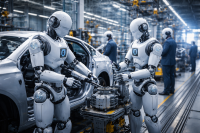 Роботите влизат в заводите: автоиндустрията и Азия ускоряват &bdquo;физическия AI&ldquo;