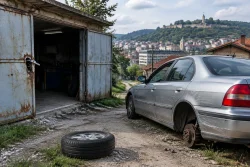 Полицията в Горна Оряховица хвана 19-годишен за кола без гума